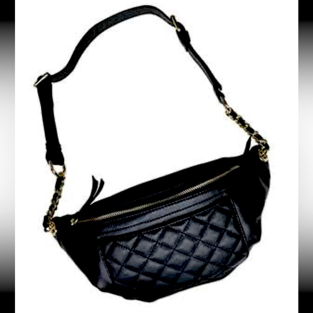 Quilted Lamb Leather Fanny Pack⚜️